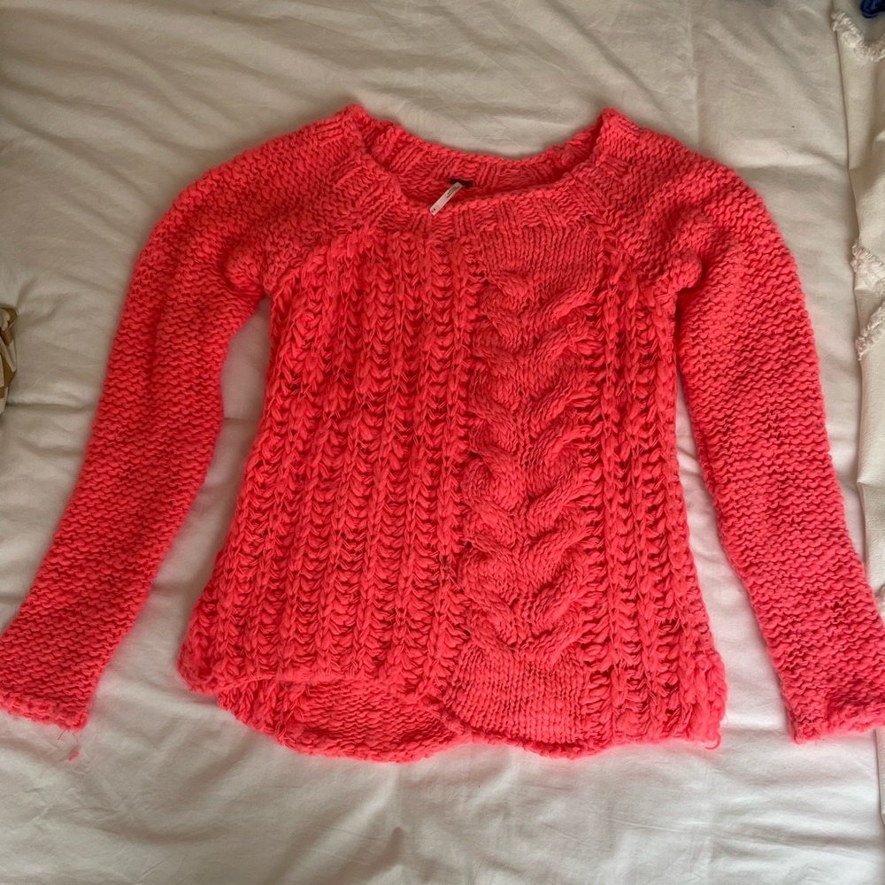 Free People Asymmetrical Sweater